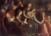 Bernaert de Ryckere The Death of Lucretia oil painting reproduction